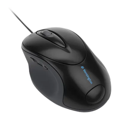 Produktbild von Kensington Pro Fit Kabelgebundene Full-Size-Maus, rechts, Optisch, Schwarz