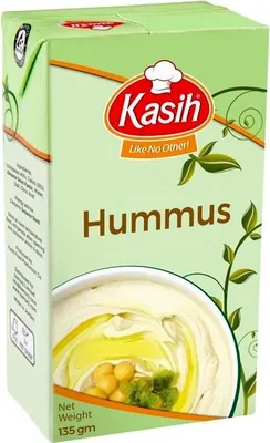 Produktbild von Kasih - Hummus bi Tahina Arabisches Kichererbsenpüree 135g