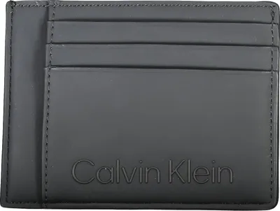 Image de CALVIN KLEIN Portefeuille Hommes Autres fibres Noir SF18942 - Taille : Unique