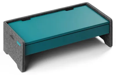 Obrázok produktu pre DURABLE Podstavec pod monitor EFFECT, Petroleová, 508132