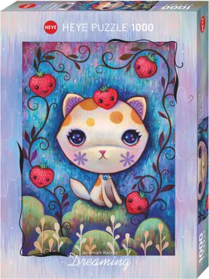 Image de Puzzle 1000 pièces Strawberry Kitty Heye 29895