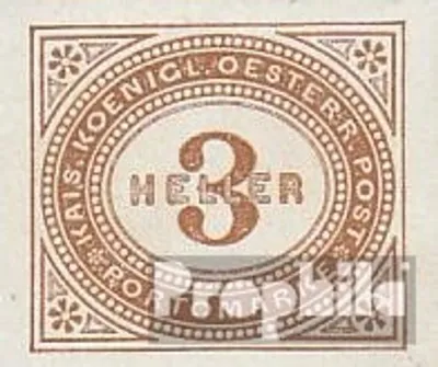 Produktbild von Briefmarken Österreich 1899 Mi P12x X postfrisch Portomarken