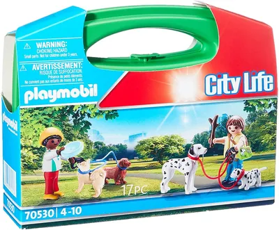 Immagine prodotto di PLAYMOBIL City Life Puppy Playtime Piccola Valigetta Di Trasporto