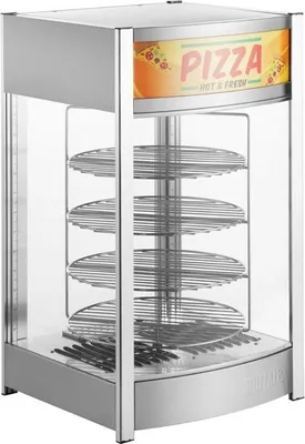 Obrázok produktu pre 4-poschodová vyhrievaná vitrína na pizzu Buffalo
