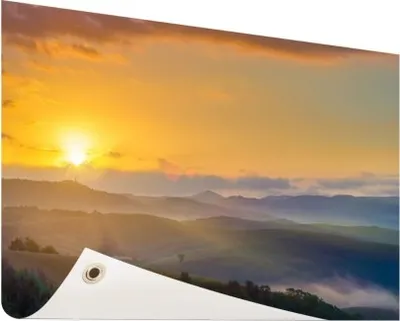 Produktbild von Gartenposter - 120x80 cm - Sonnenaufgang in der Toskana  - Modernes Wandbilder - Natur