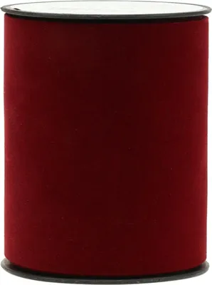 Produktbild von Tischband Samtband Dunkelrot 100mm x 8m Dekoband Weihnachtsdekoration Stoffband