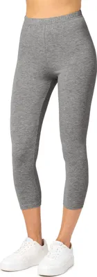 Produktbild von Merry Style Damen 3/4 Leggings aus Baumwolle MS10-199 (Mittel Melange, XS)