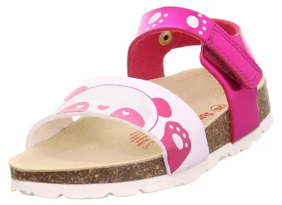 Productafbeelding van Superfit Dames Slippers met bedekte teen, roze/wit, model 5510