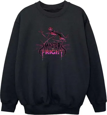 Immagine prodotto di The Nightmare Before Christmas - Felpa "Master Fright" per bambini BI56499 (128) (Schwarz)