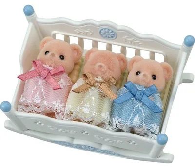 Immagine prodotto di I tre orsetti Biscuit - SYLVANIAN FAMILIES - 5866 - Mini mondo