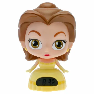 Image de Princesse Disney - Belle - Réveil avec éclairage intérieur