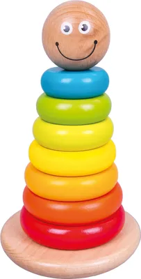 Produktbild von Bino Steckturm, 9 tlg. ab 18 Monaten, 81032
