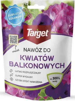 Zdjęcie produktu dla Nawóz do kwiatów balkonowych TARGET EKSPLOZJA KOLORÓW 150g