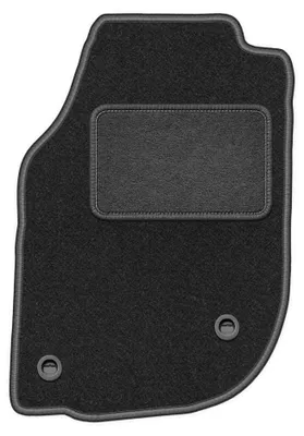 Productafbeelding van Velours bestuurdersmat voor Volvo 940 / 960 FL 1990-1998 (sedan) – grafiet, op maat – Wielganizator LUX