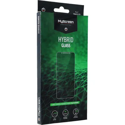 Produktbild von Hybridglas MyScreen für iPhone 14 Pro Hartglas Schutzglas Handyglas