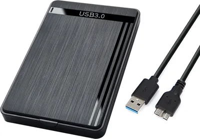 Produktbild von Festplattengehäuse Universal Hochgeschwindigkeit Hochleistungsarme Stromverbrauchsstromspeicherdatenspeicher 5 Gbit / s 2,5 Zoll SATA zu USB 3.0 External HDD-Gehäuse SSD-Hülle für Desktop