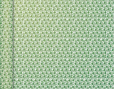 Produktbild von Clairefontaine Geschenkpapier "Tiny Rolls Blumen grün" (B)350 mm x (L)5,0 m