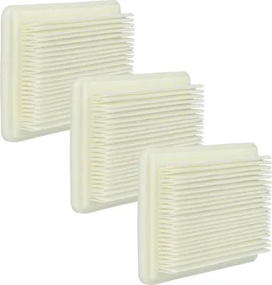 Produktbild von vhbw 3x Staubsaugerfilter Ersatz für Bosch 2609256F44, 06033B9101 für Staubsauger - HEPA-Filter/Faltenfilter Weiß