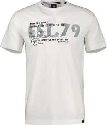 Produktbild von Lerros Moden GmbH T-SHIRT/SERAFINO 1/2 ARM BROKEN WHITE XL