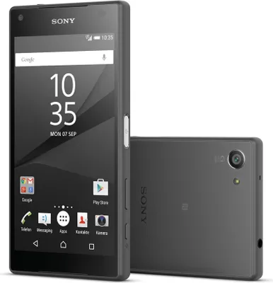 Produktbild von Sony Xperia Z5 Compact, 11,7 cm (4.6"), 2 GB, 32 GB, 23 MP, Android 5.1, Schwarz