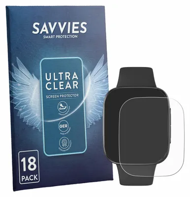 Produktbild von 18x Für Quican GTX20 Schutzfolie Savvies Displayschutz Display Schutz Folie Klar Transparent