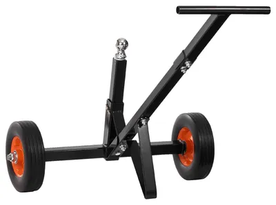 Produktbild von VEVOR Anhänger-Dolly, 136 kg Zungenlastkapazität, 42 cm und 56 cm höhenverstellbarer Anhänger-Dolly, mit 1-7/8 Zoll und 2 Zoll Kugeln, 21,5 cm pneumatischem Gummireifen, zum Bewegen von Wohnwagen, 600 lbs
