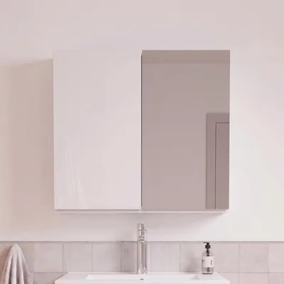 Immagine prodotto di Mobiletto da bagno WILL 60cm con doppia anta e specchio