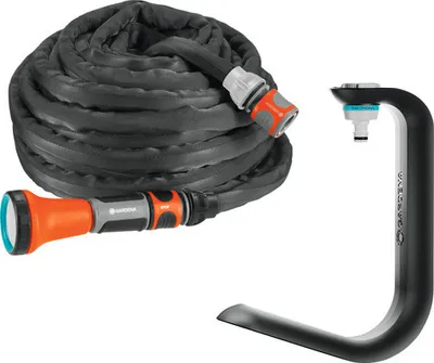 Produktbild von Gardena 18461-20 Textilschlauch Liano Xtreme 1/2 , 10 m Set + TapFix