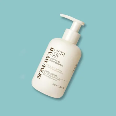 Obrázok produktu pre Some By Mi Lactosoy Mild Bubble Peeling Cleanser jemný čistiaci gél pre citlivú pleť 180 ml