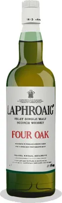 Produktbild von Laphroaig Four Oak + Box 1000ml 40% Vol.