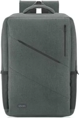 Produktbild von AISENS ASBG-BP085-GR, Rucksack, 39,6 cm (15.6"), Schultergurt, 625 g
