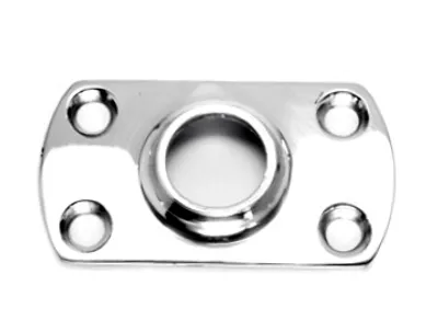 Produktbild von Relinganschweißfuß - 90° 22mm, 80x45mm