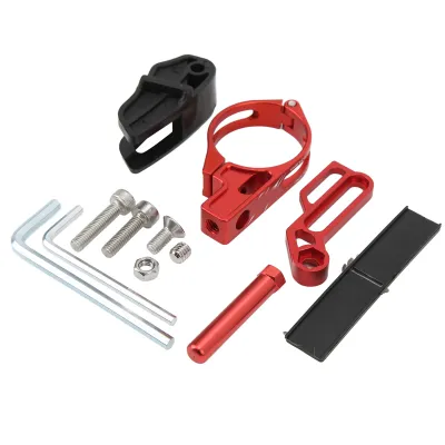 Image de Guide de chaîne de vélo, guide de chaîne de VTT, protecteur de guide de chaîne de vélo, guide de chaîne de vélo en alliage d'aluminium, protecteur de chaîne de vélo, déflecteurs de chaîne de vélo