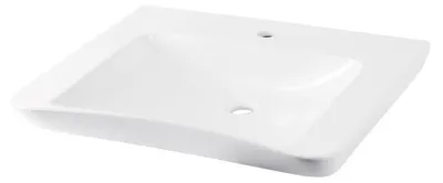Produktbild von VITRA 5291B003-0041 Waschtisch Conforma unterfahrb. 650mm