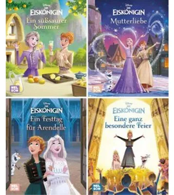 Obrázok produktu pre Nelson Mini-Bücher: 4er Disney Die Eiskönigin 21-24