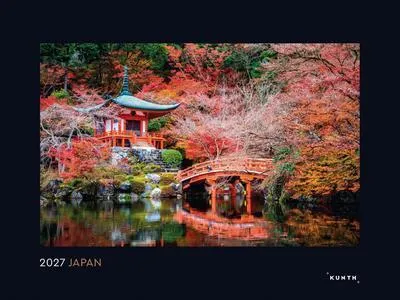 Obrázek produktu pro Japonsko - Nástěnný kalendář KUNTH pro rok 2027