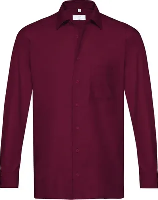Produktbild von GREIFF Herren Hemd Regular Fit 1/1 Arm 6665-1120-53 Gr. 45/46 bordeaux