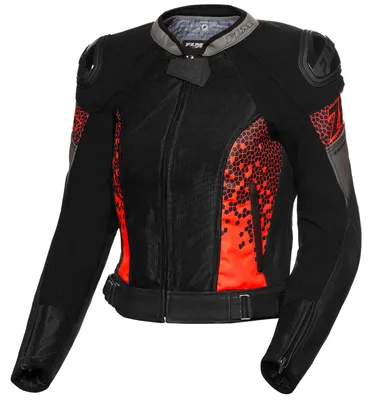 Produktbild von FLM Croft Air Damen Leder-/Textiljacke AA Schutz, bei POLO