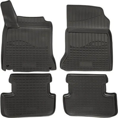 Produktbild von NORM LINERS | 3D Gummimatten Auto Matten Fussmatten Kompatibel mit Mercedes CLA C117 2013-2019 4tlg, Individuelle Passform mit Hohem Rand cca 4-5cm, Allwetter,