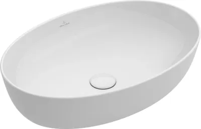 Produktbild von Villeroy & Boch Aufsatzwaschbecken Artis 419861 610x410mm Oval Weiß Alpin