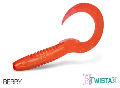 Immagine prodotto di Delphin Esca artificiale TwistaX Eeltail UVs 5 pezzi 15 cm/BERRY
