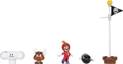 Produktbild von Nintendo Super Mario Cloud World Diorama Set, 6,5 cm