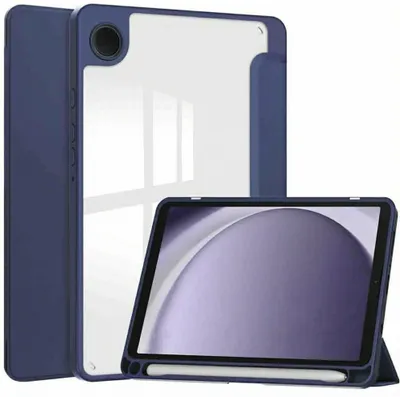 Produktbild von imoshion Trifold Hardcase Klapphülle Samsung Galaxy Tab A9 8.7 Zoll - Dunkelblau