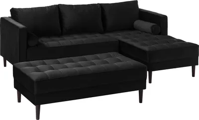 Produktbild von home24 Ecksofa - Samt