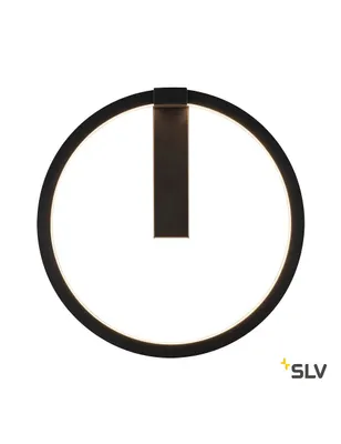 Produktbild von SLV 1002915 ONE 40 DALI LED Wandaufbauleuchte schwarz