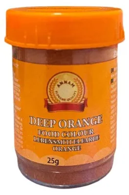 Zdjęcie produktu dla Barwnik spożywczy Annam Deep Orange Food Colour 25g - głęboki pomarańczowy
