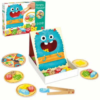 Produktbild von Geschicklichkeitsspiel für Babys Hungry Monster Diset (3+ jahre)
