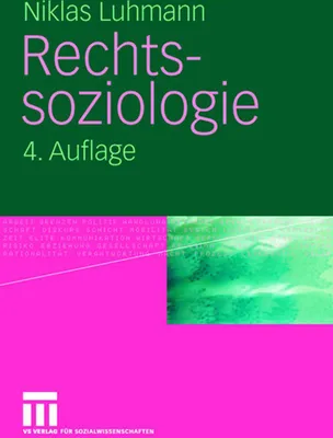 Produktbild von Rechtssoziologie