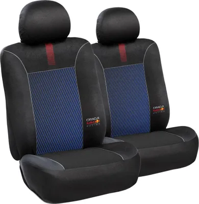Productafbeelding van Red Bull Racing stoelhoezen, set van twee, zwart