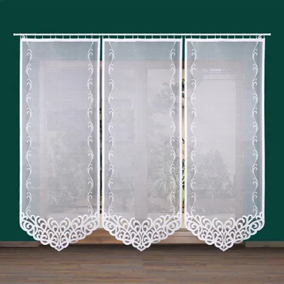 Immagine prodotto di Pannello decorativo tenda infradito ARUN LONG, bianco, larghezza 90 cm altezza 250 cm (prezzo per 1 pannello) MyBestHome